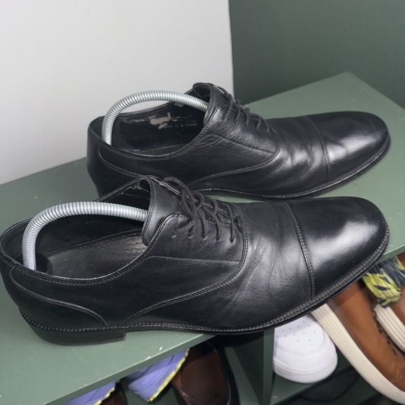 Cole Haan C11437 Air Williams Black Cap Toe Dress Oxfords Men's US 13 M - Picture 1 of 9